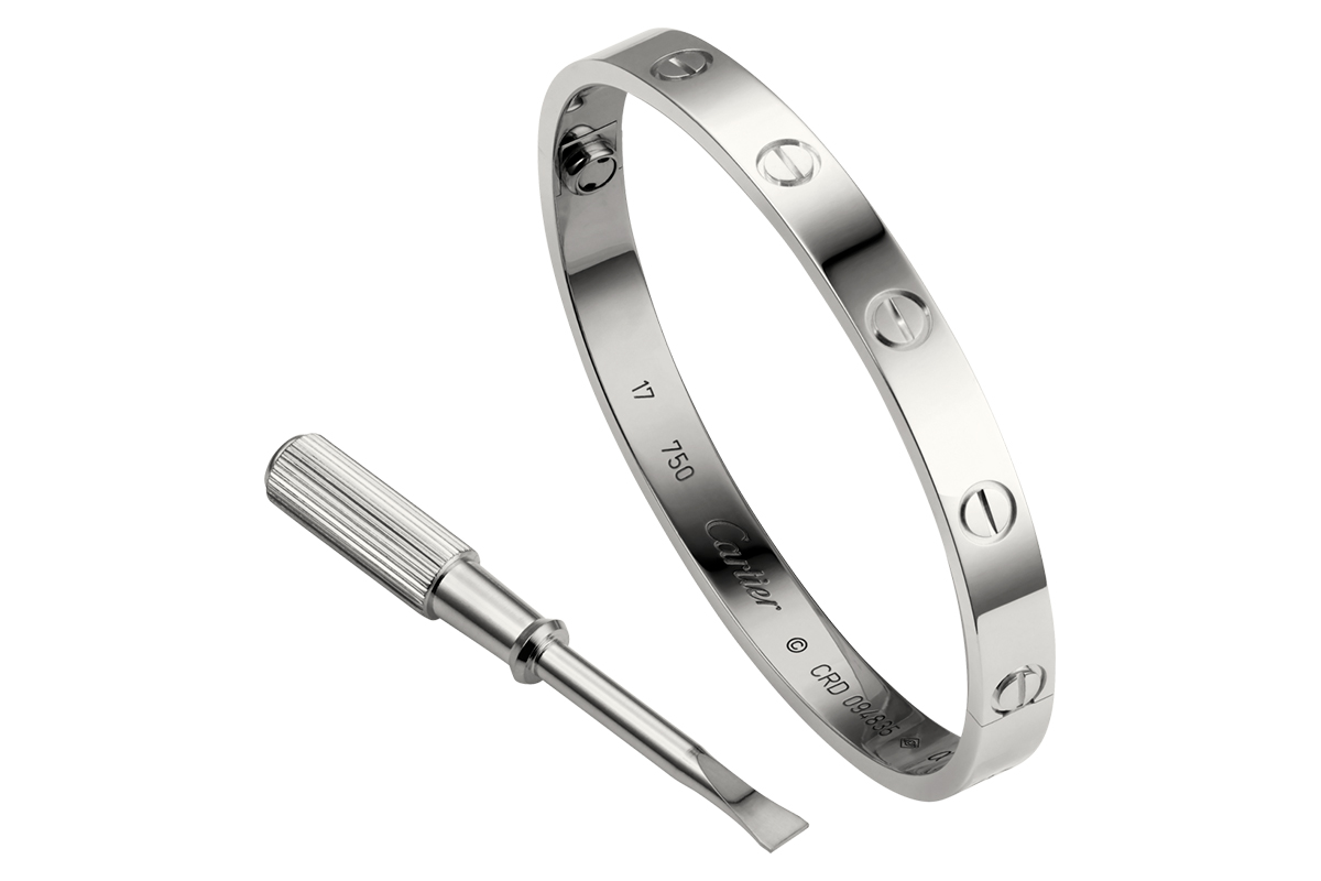 Комплект Картье Love браслет и кольцо CR-31487