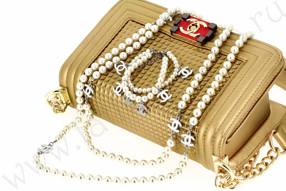 Жемчужное ожерелье Шанель с браслетом арт. CH-28350